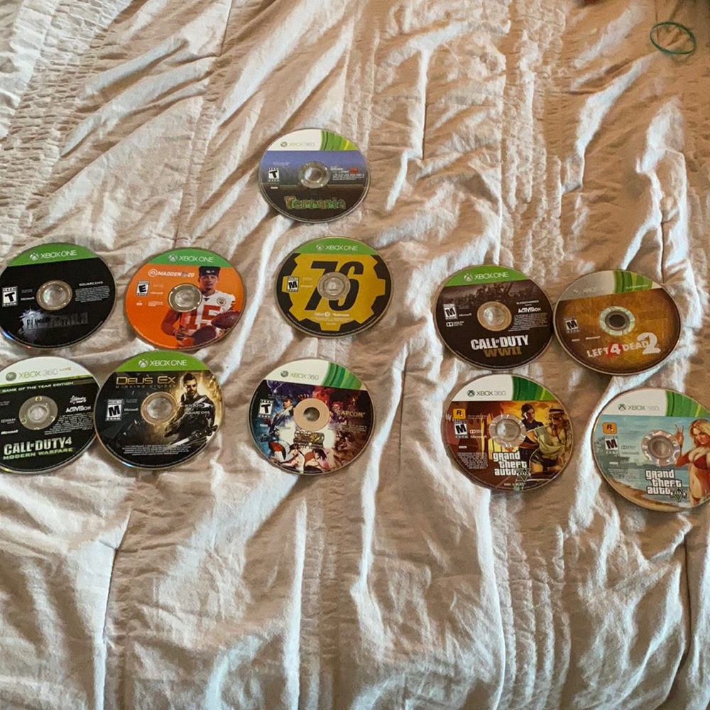 Xbox 360 games Xbox one games.